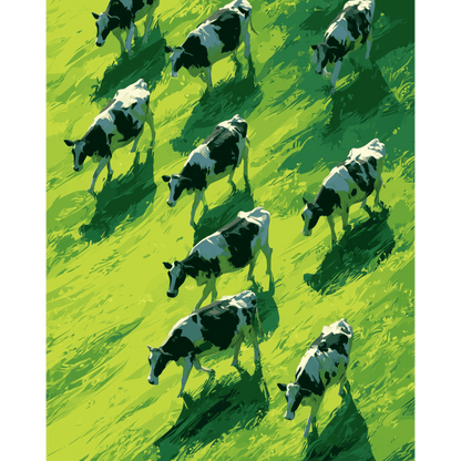 Groene weiden