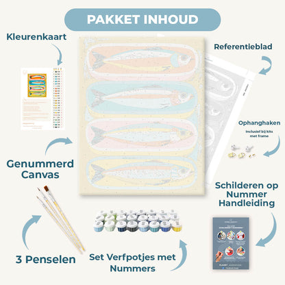 Vier sardines