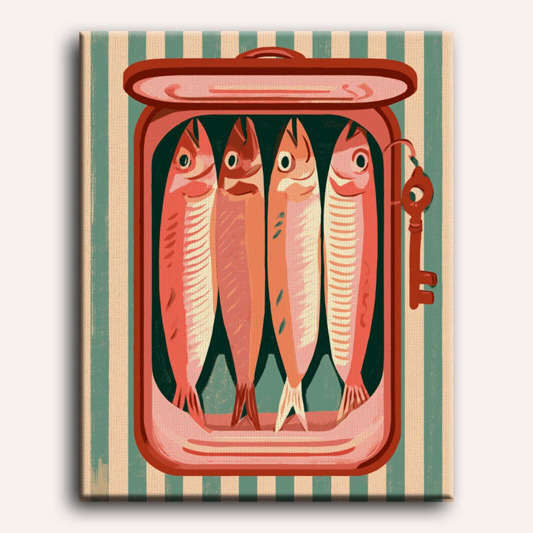 Roze sardines
