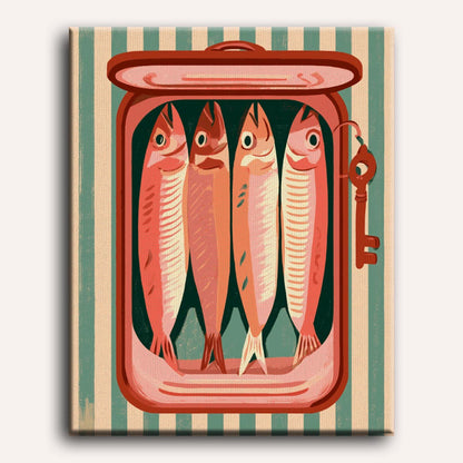 Roze sardines