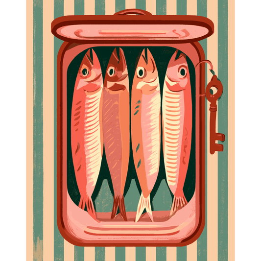 Roze sardines