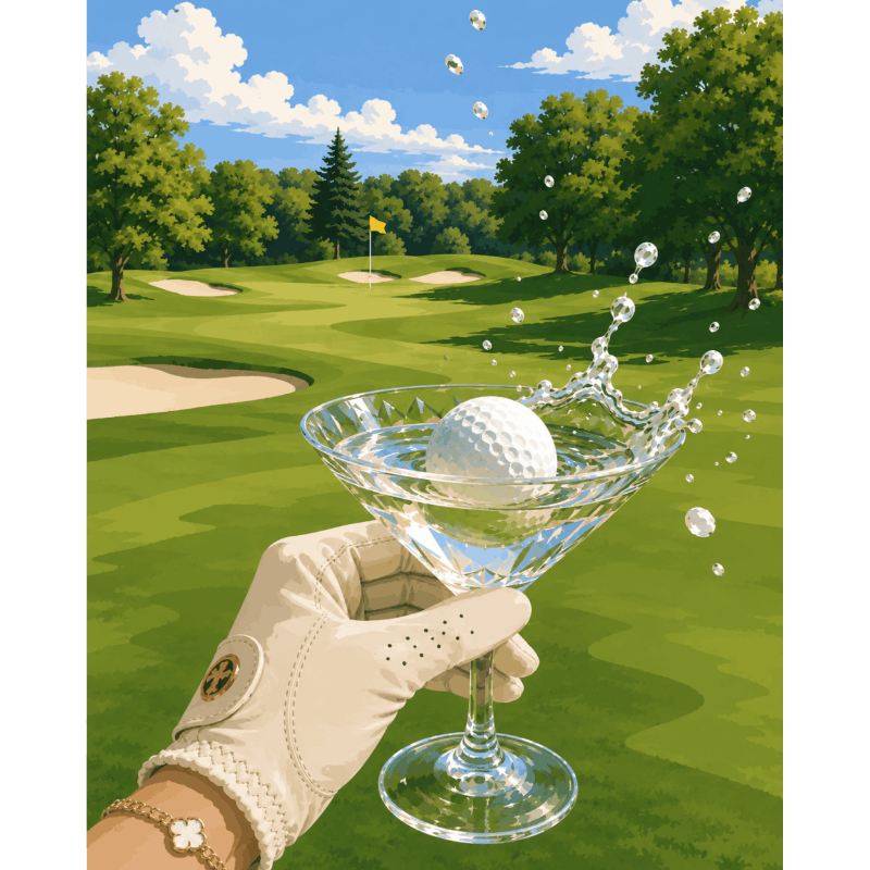 Golf & martini