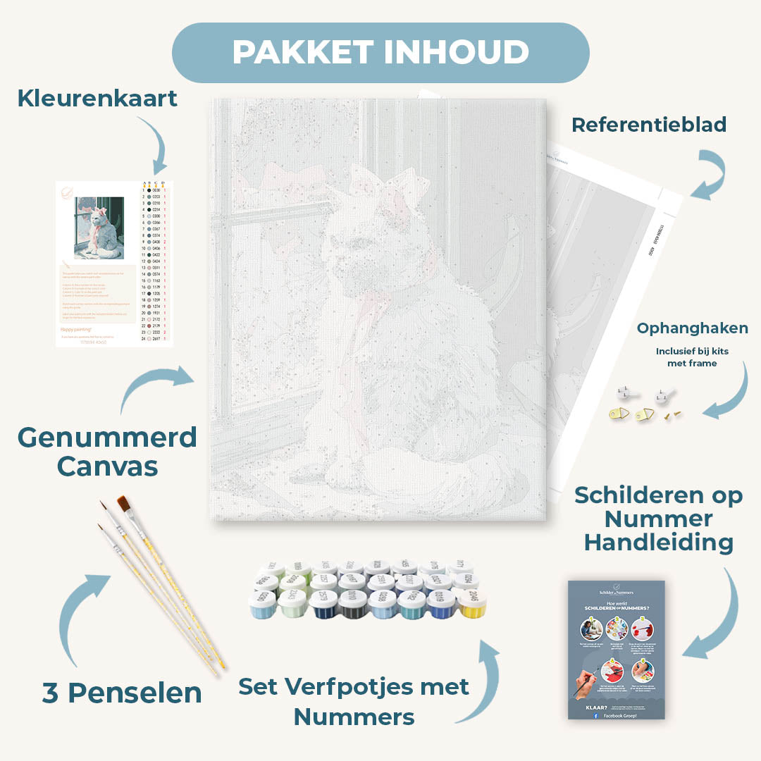 Blozende snorharen