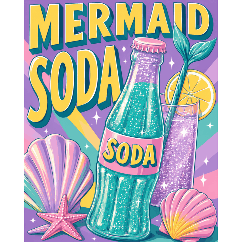 Zeemeermin soda