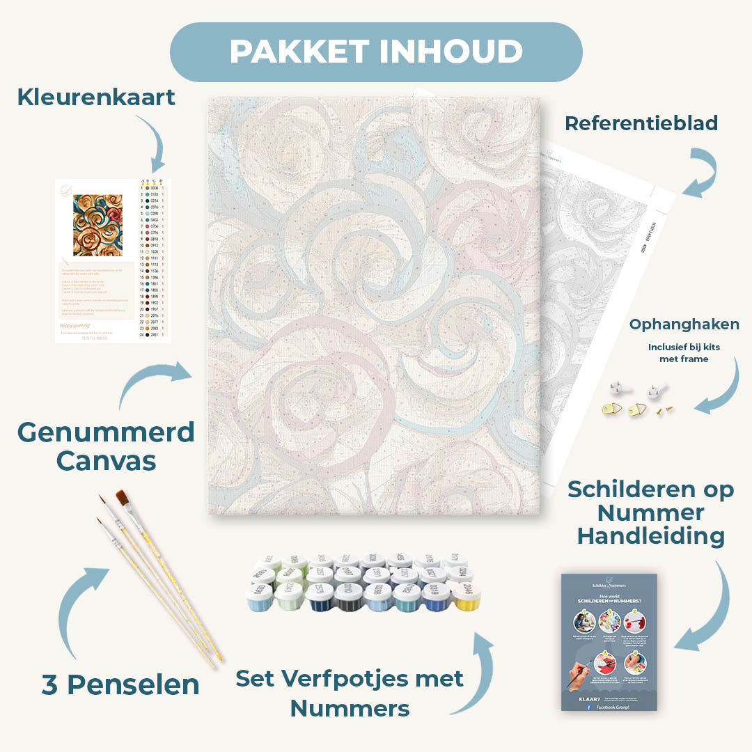 Papieren bloesems