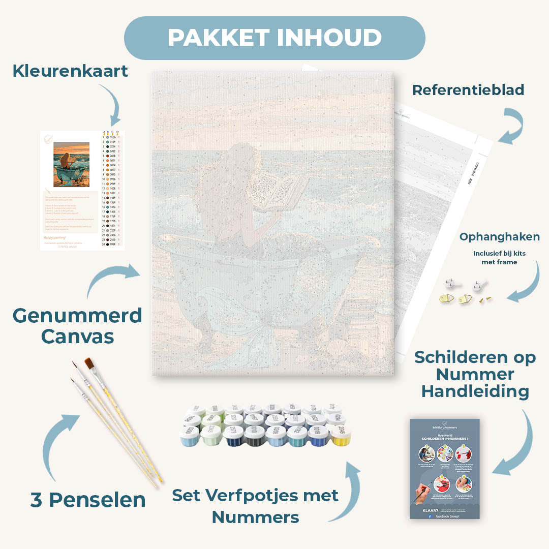 De lezende zeemeermin