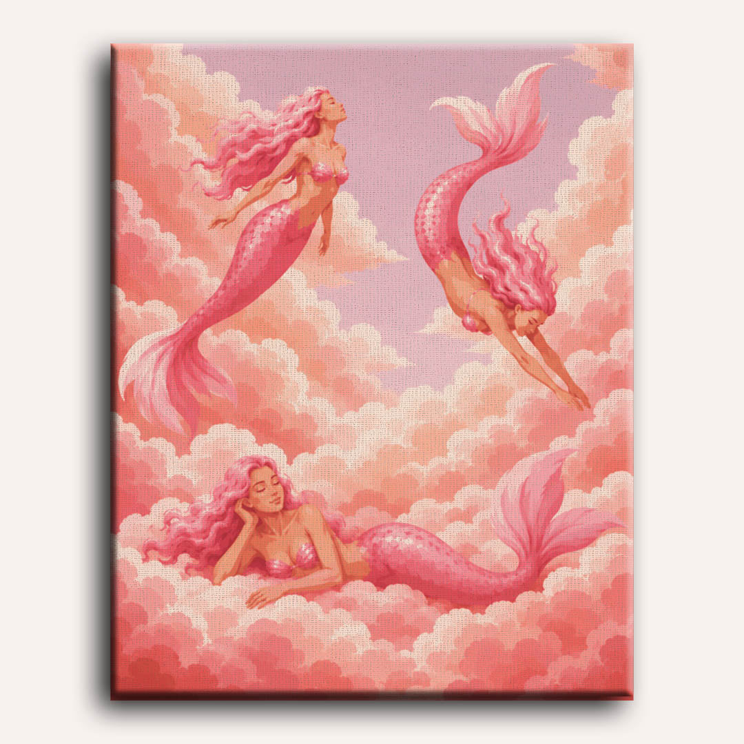 Wolk zeemeerminnen