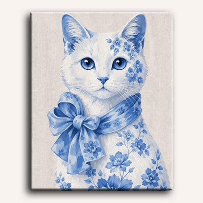 Delfts blauwe kitten