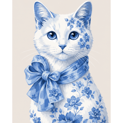 Delfts blauwe kitten