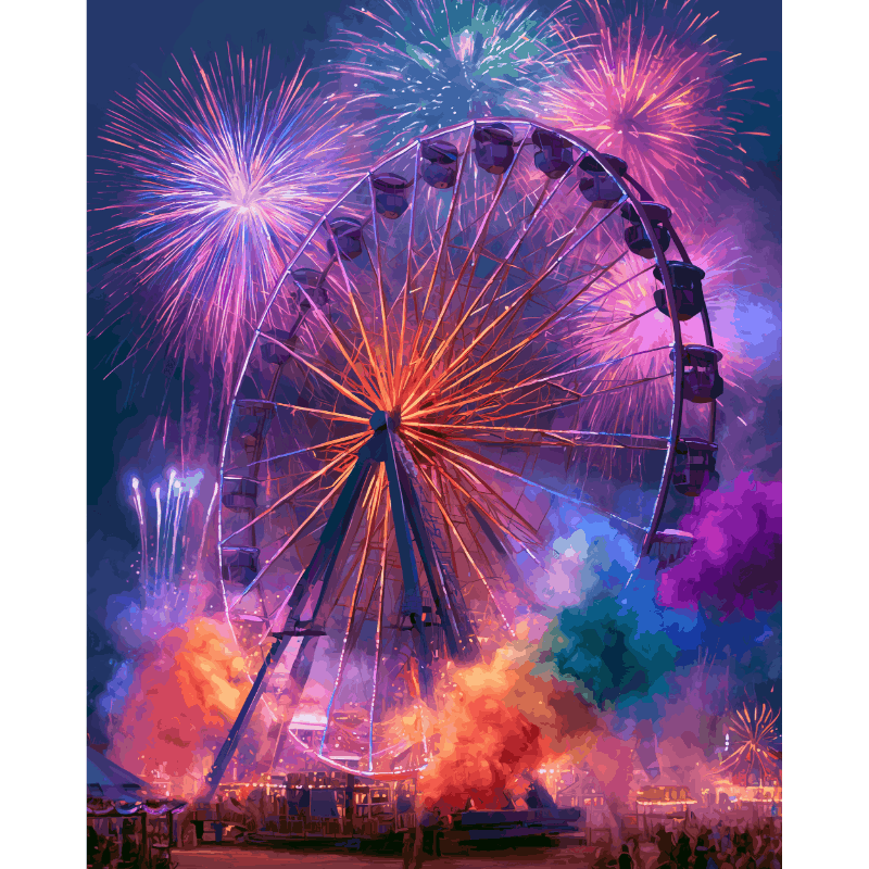Vuurwerk avond