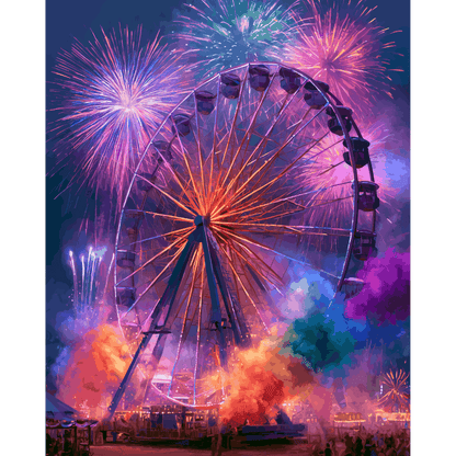 Vuurwerk avond