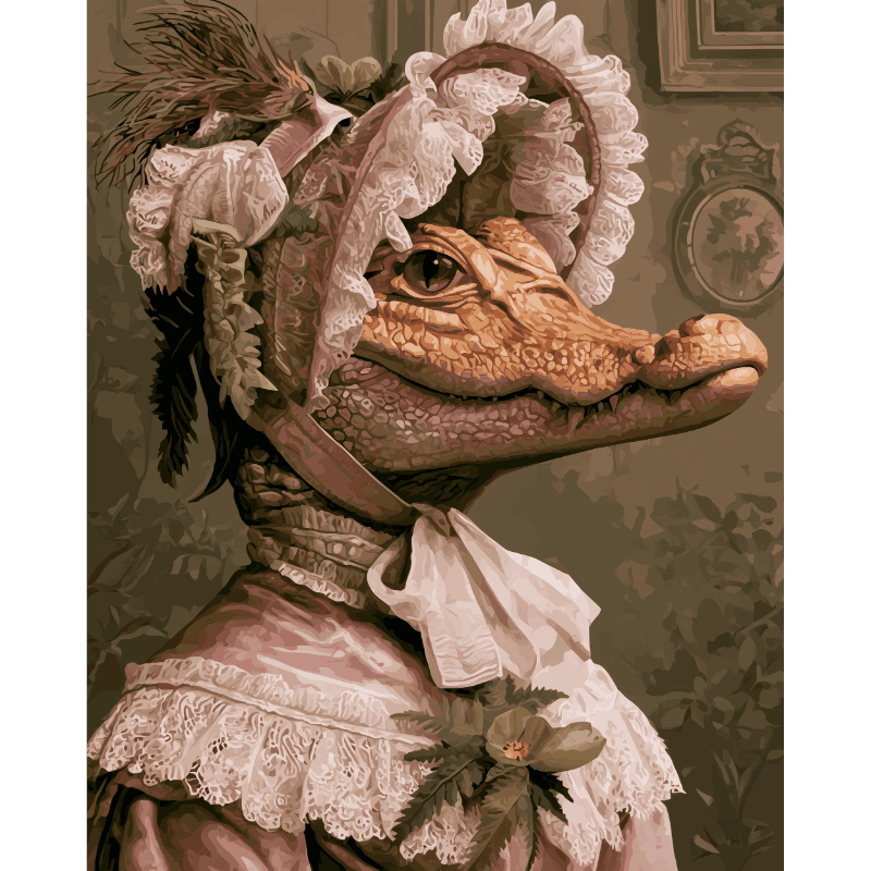 Dame krokodil
