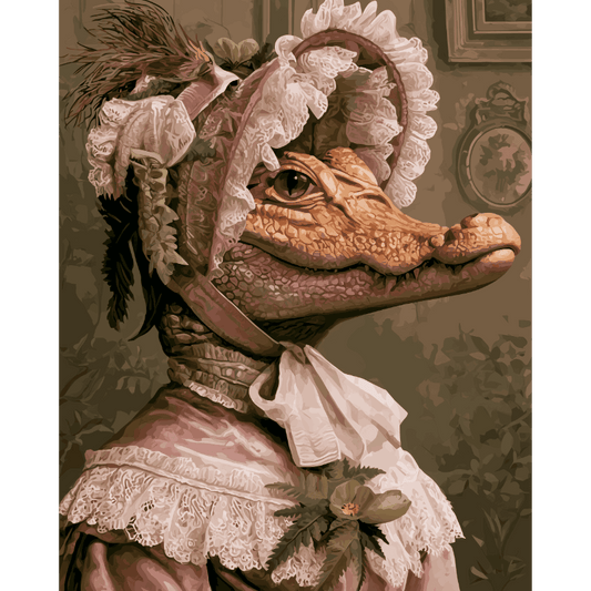 Dame krokodil