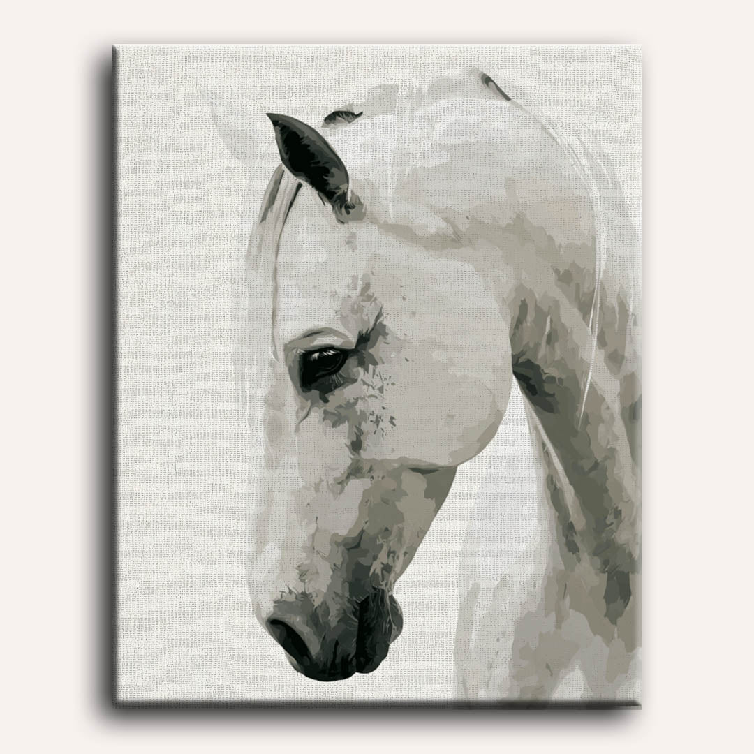 Wit paard