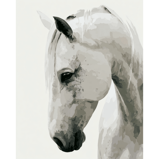 Wit paard