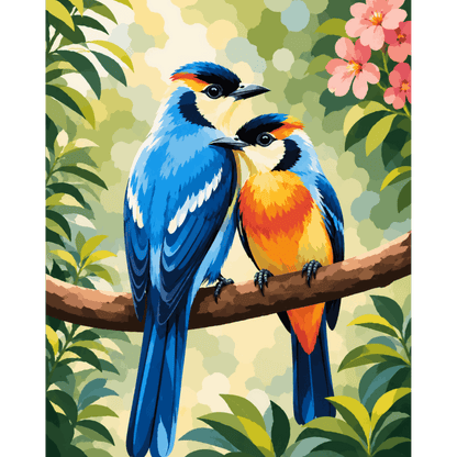Zangvogel liefdes
