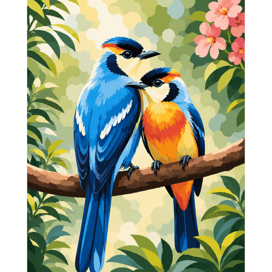 Zangvogel liefdes