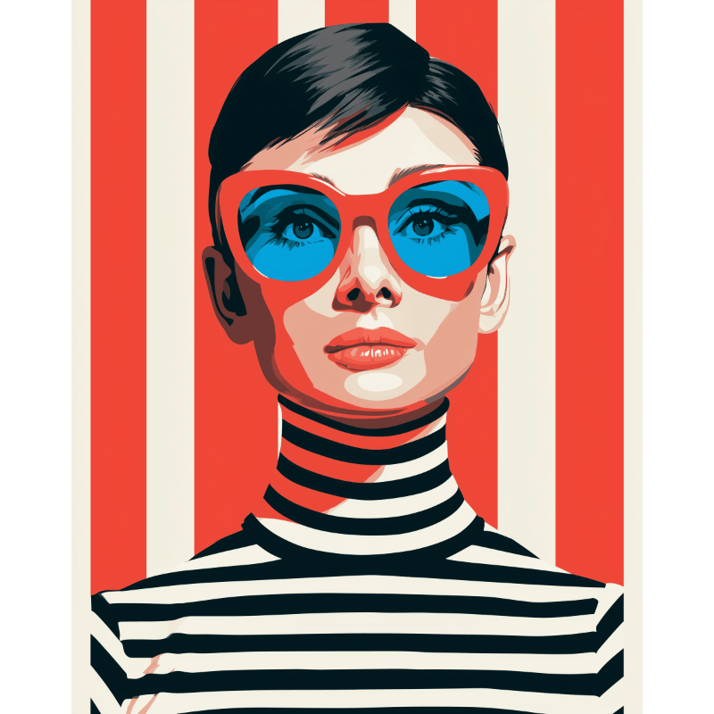 Moderne Audrey Hepburn