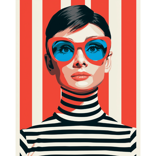 Moderne Audrey Hepburn