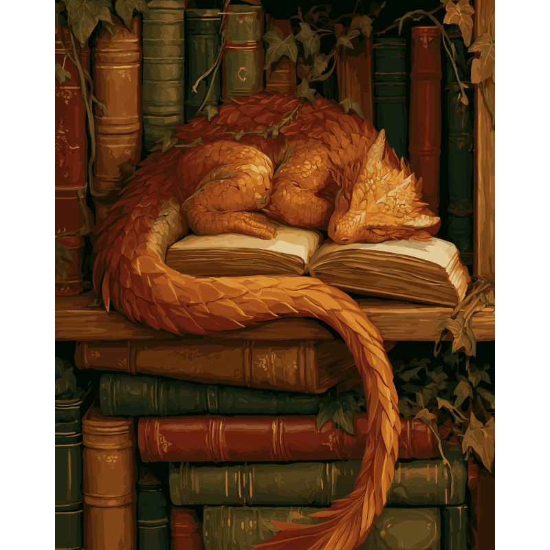 Drakenbibliotheek - Schilder Op Nummers