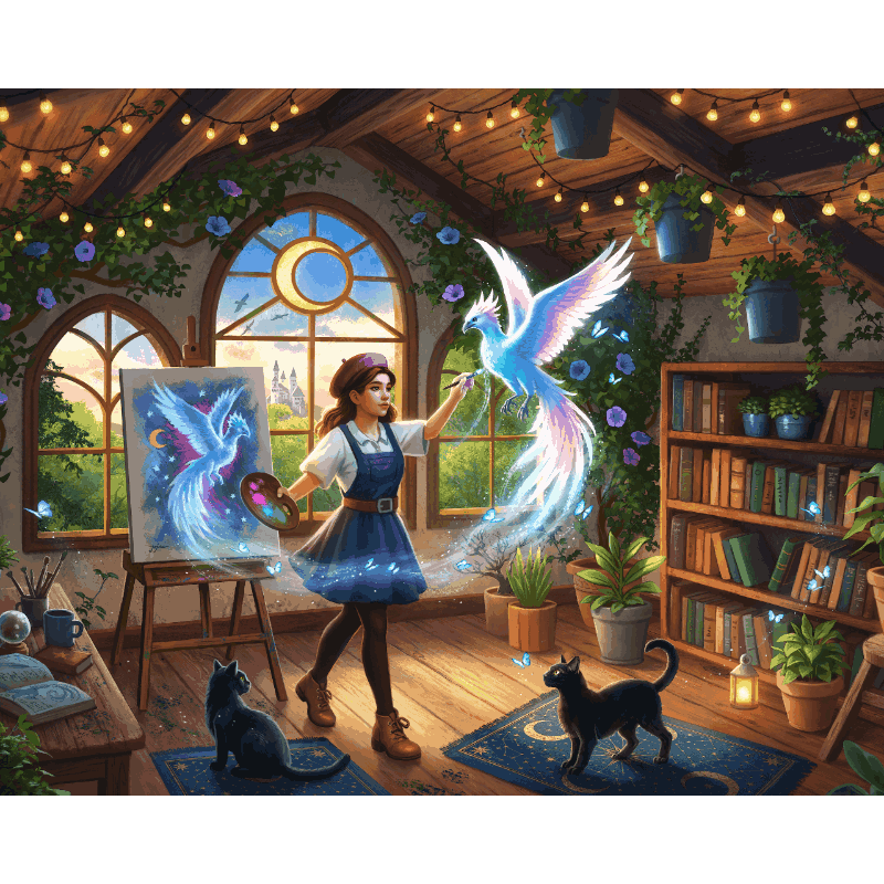 Magical Art Studio - by Jojoesart