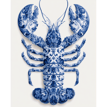 Portugese Azulejo kreeft