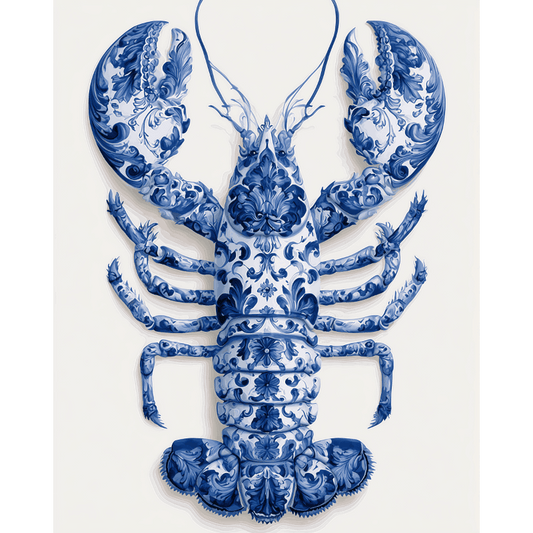 Portugese Azulejo kreeft