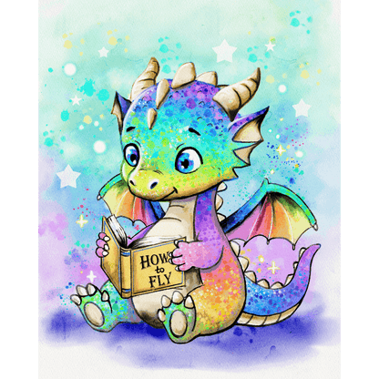 Rainbow Dragon – by Tiny Tami