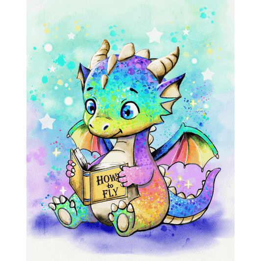 Rainbow Dragon – by Tiny Tami
