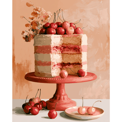 Elegant kersendessert