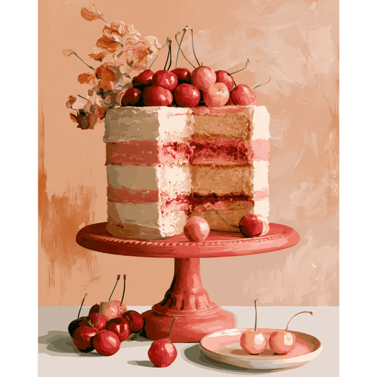 Elegant kersendessert