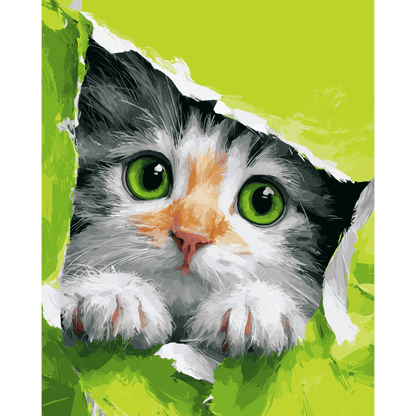 Glurende kitten