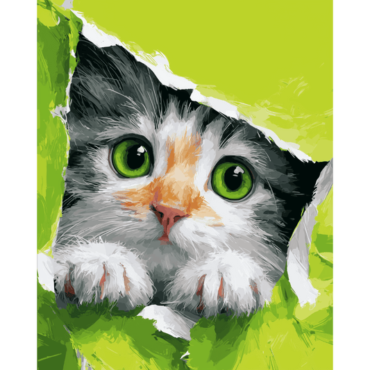 Glurende kitten