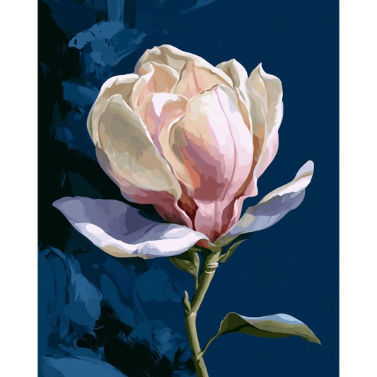 Magnolia bij nacht