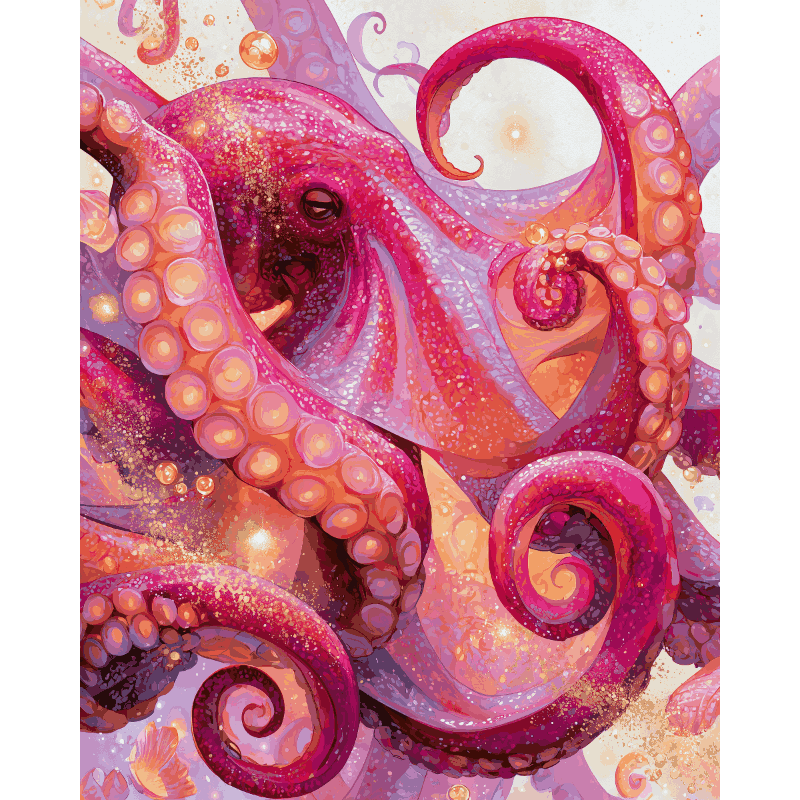 Betoverde octopus