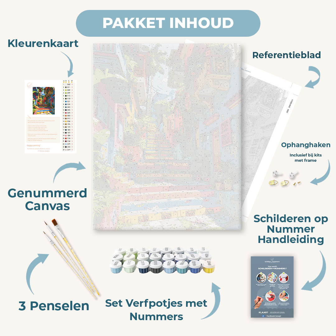 Colombiaans steegje