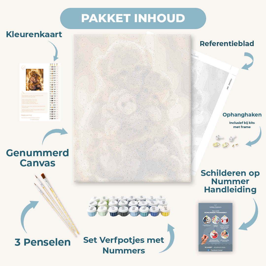 Familie knuffel
