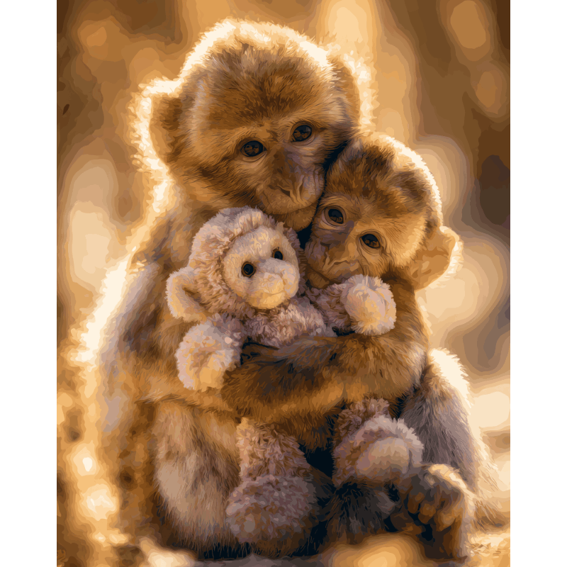 Familie knuffel
