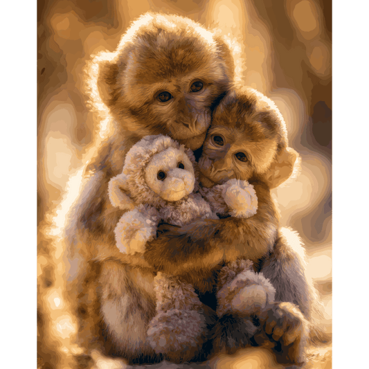 Familie knuffel