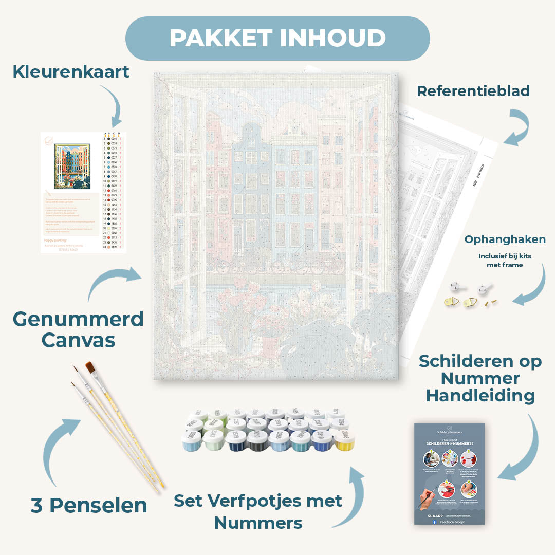 Raam op Amsterdam