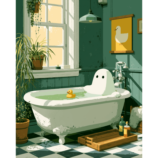 Ontspannend spook