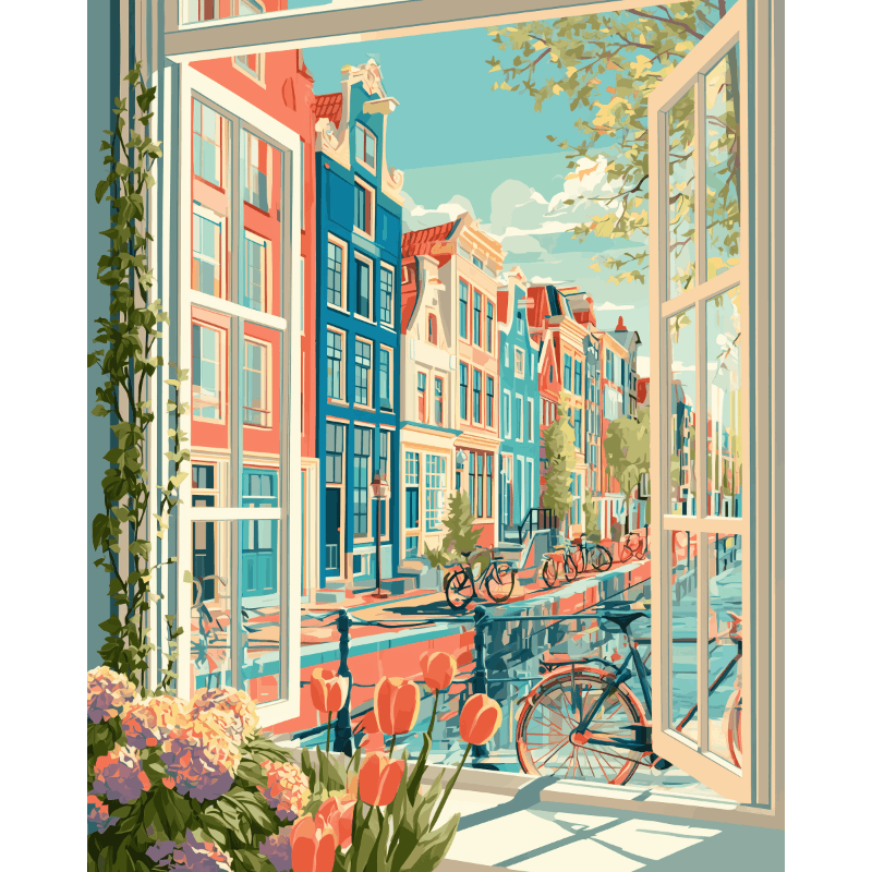 Pedalen & bloemblaadjes