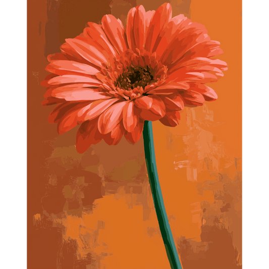 Zonsondergang gerbera