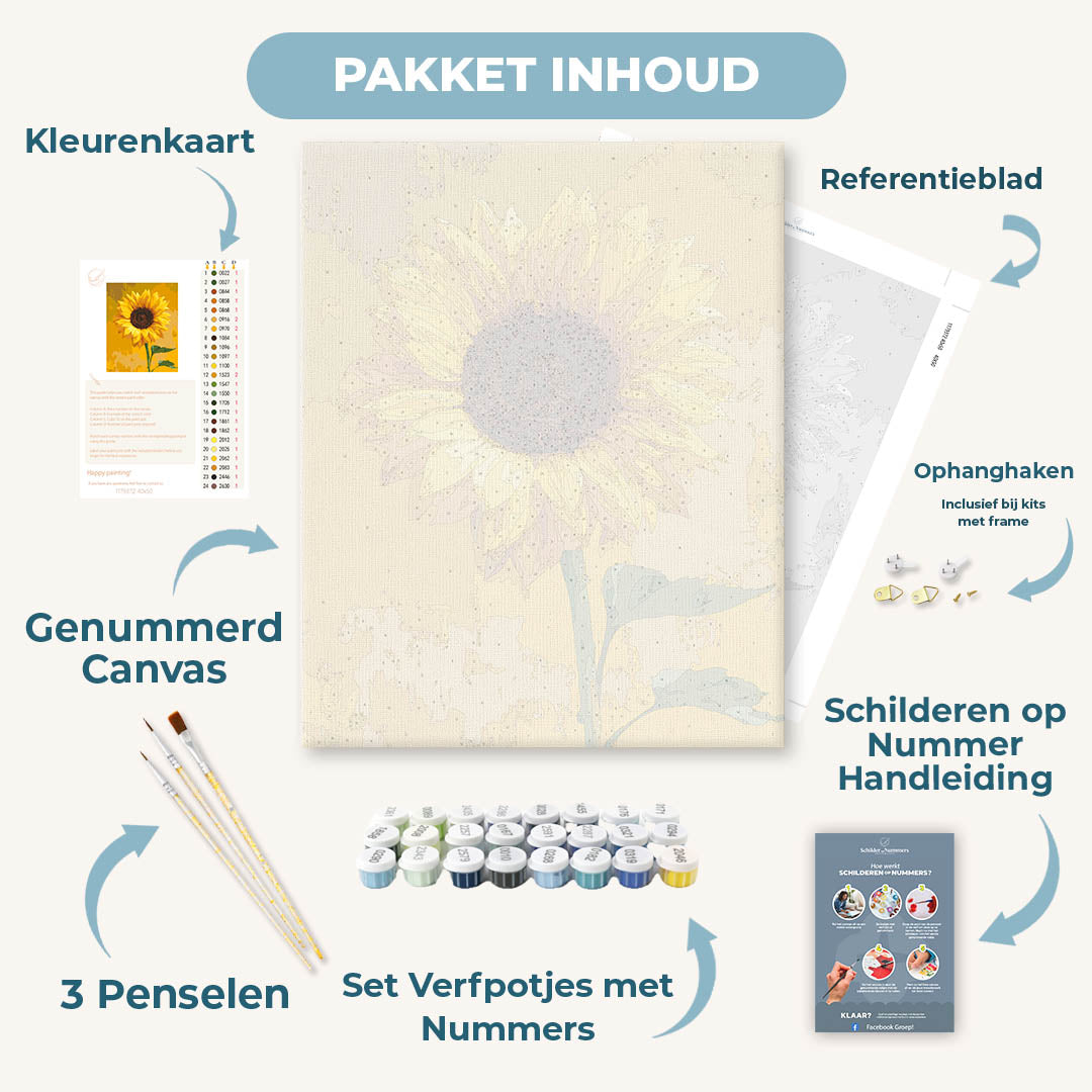 Enkele zonnebloem