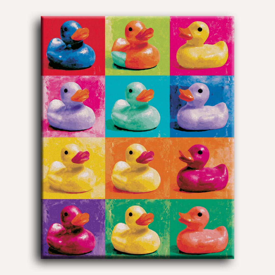Pop-art eenden