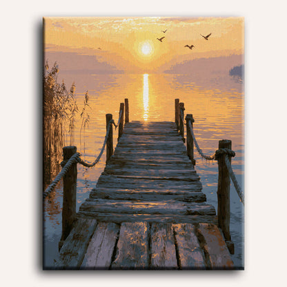 Houten steigers