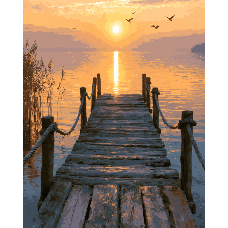 Houten steigers