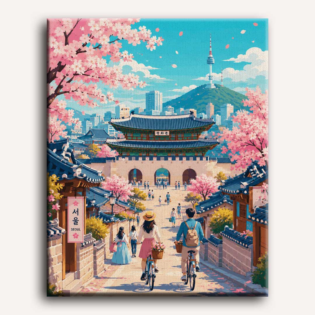 Seoul in bloei