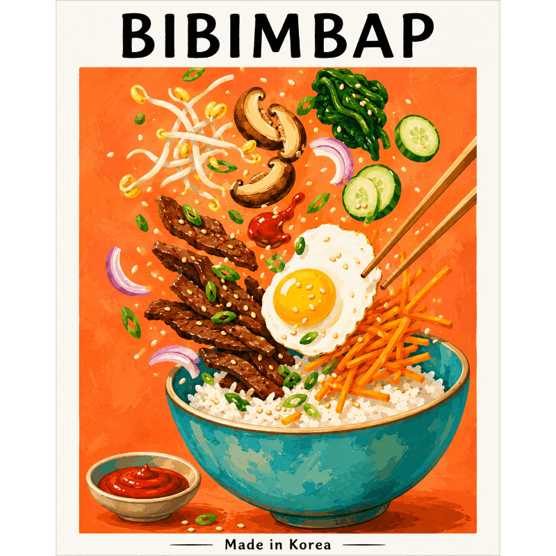 Koreaanse Bibimbap