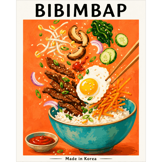 Koreaanse Bibimbap